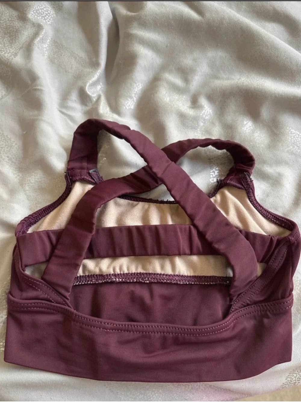 Balera sports bra cross back.
